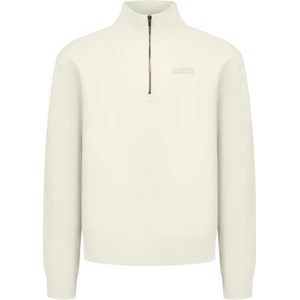 Ballin Amsterdam - Heren Regular fit Sweaters Half Zip LS - Sand - Maat M