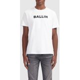 BALLIN' - Scratch Logo - T-shirt - Wit