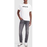 BALLIN' - Scratch Logo - T-shirt - Wit