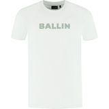 Ballin Amsterdam - T-shirt Crewneck SS - Light Green - 100% Katoen
