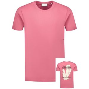 Pure Path - T-shirt - Raspberry - Regular Fit - Grafisch Ontwerp