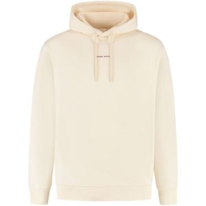 Pure Path - Loose Fit Hoodie - Ecru - Heren - Sweater