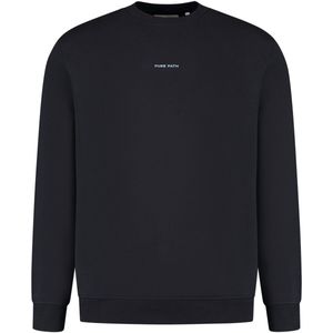 Pure Path - Sweater - Donkerblauw - Met Backprint