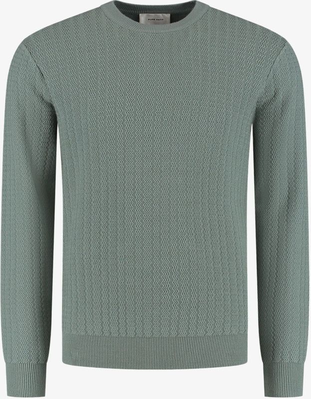 Pure Path - Gebreide Trui - Groen
