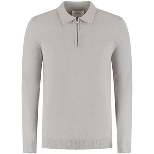 PURE PATH Regular Fit Knitwear Polo808 Polo' & T-shirts Heren - Polo shirt - Taupe