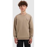 Ballin Amsterdam - Junior Circle Logo - Sweater - Taupe - Loose Fit