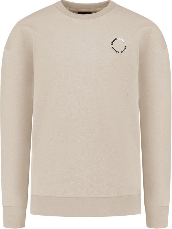 Ballin Amsterdam - Junior Circle Logo - Sweater - Taupe - Loose Fit