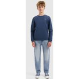 Ballin Amsterdam - Junior Echoes - Sweater - Navy - Regular Fit - Lange Mouwen
