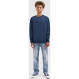 Ballin Amsterdam - Urban Jungle - Sweater - Navy - Loose Fit - Lange Mouwen