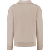 Ballin - Sweater - Beige - Polo Kraag - Lange Mouwen