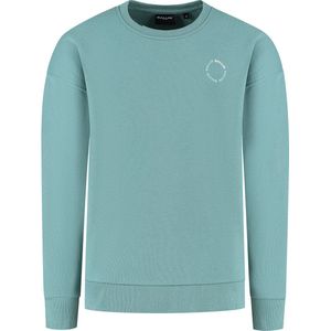 Ballin Amsterdam - Junior Circle Logo - Sweater - Groen - Loose Fit