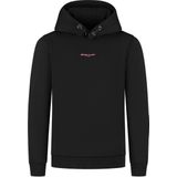 Ballin Amsterdam - Junior Stacked Logo Hoodie - Zwart - Regular Fit