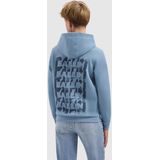 Ballin Amsterdam - Jongens Regular fit Sweaters Hoodie LS - Black - Maat 8