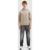 Ballin Amsterdam - Junior Echoes Hoodie - Taupe - Regular Fit - Lange Mouwen