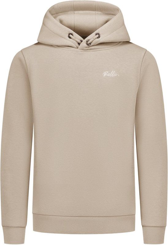Ballin Amsterdam - Junior Echoes Hoodie - Taupe - Regular Fit - Lange Mouwen