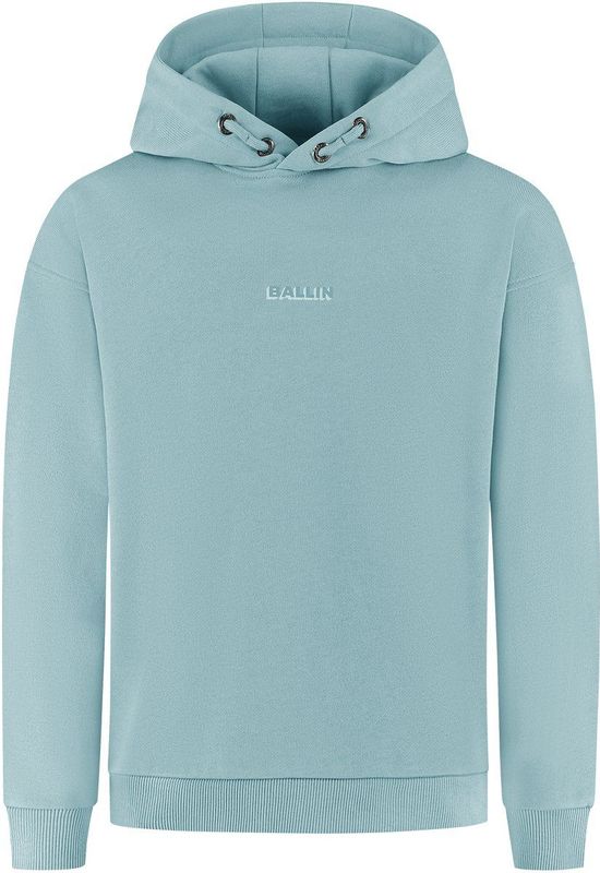 Ballin Amsterdam - Junior Switch Sides Logo Hoodie - Groen - Loose Fit