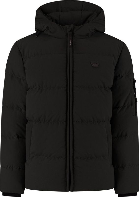 Ballin Amsterdam - Junior Puffer Jacket - Zwart - Regular Fit