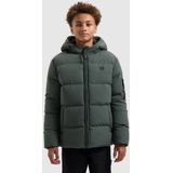 Ballin Amsterdam - Junior Puffer Jacket - Army Green - Regular Fit