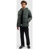 Ballin Amsterdam - Junior Puffer Jacket - Army Green - Regular Fit