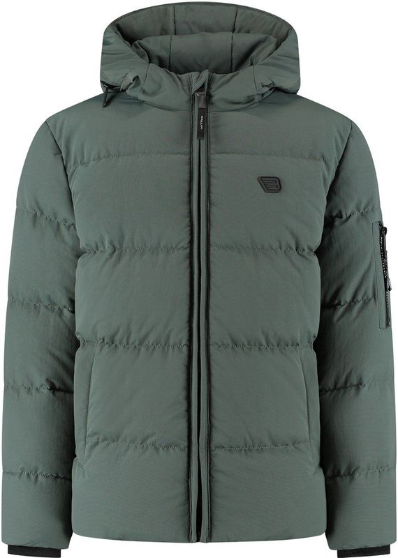 Ballin Amsterdam - Junior Puffer Jacket - Army Green - Regular Fit