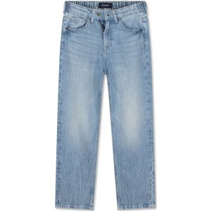 Ballin Amsterdam - Jongens Loose Fit Denim Jeans - Denim Mid Blue
