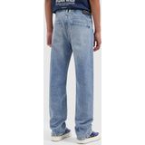 Ballin Amsterdam - Jongens Loose Fit Denim Jeans - Denim Mid Blue