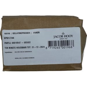Jacob Hooy Gelatinepoeder 250 Gram