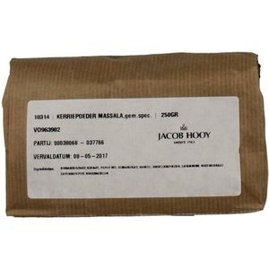 Jacob Hooy - Kerriepoeder Masala - 250gr