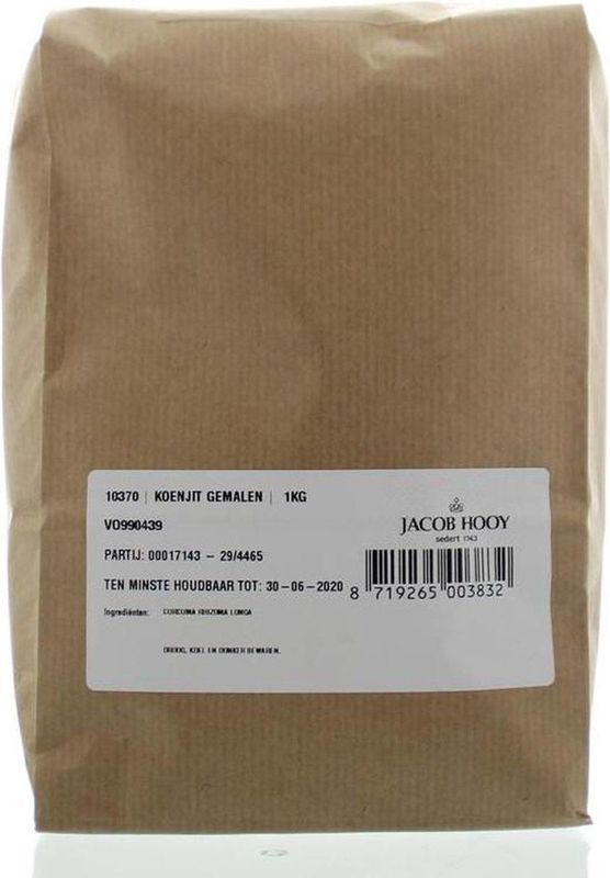 Jacob Hooy - Koenjit - Gemalen - Curcuma Rhizoma Longa