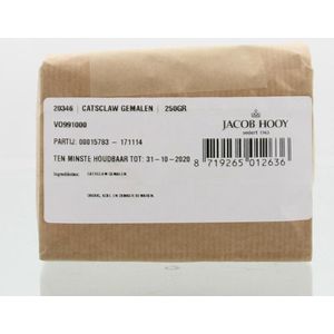 Jacob Hooy - Cats Claw - Gemalen - Voedingssupplement - 100g