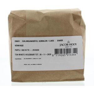 Jacob Hooy - Galangawortel Gemalen - 250 Gram - Kruidenthee