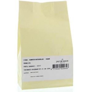 Jacob Hooy - Kamfer - 250 Gram - Natuurproduct - Wit Poeder
