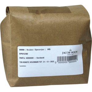 Jacob Hooy - Monnikspeper - Gemalen - Ingrediënten - Bewaren Droog, Koel en Donker