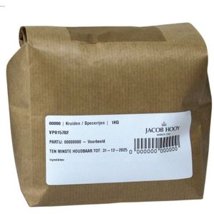 Jacob Hooy Rabarberwortel gemalen  1 kilogram |
