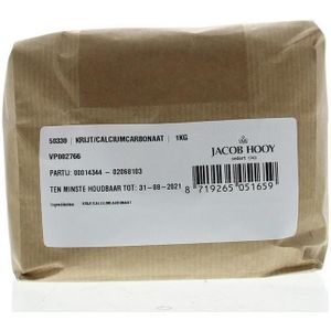 Jacob Hooy - Krijt - Calciumcarbonaat - 1 kg