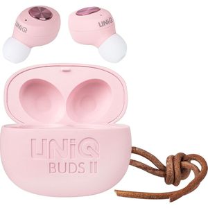 UNIQ Accessory TWS Buds ll draadloze oortjes met oplaaddoosje - Roze