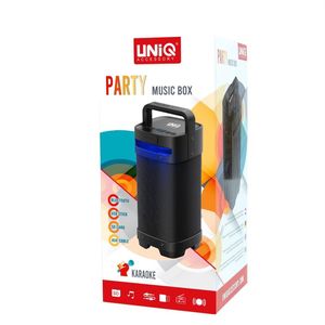 UNIQ Accessory Party Bluetooth Speaker met karaoke - AUX - SD - USB