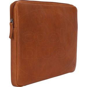 BlueBuilt 15 - 16 inch Laptophoes breedte 36 cm - 37 cm Leer Cognac