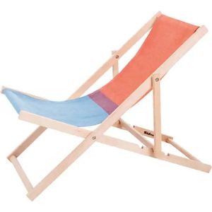 Weltevree Strandstoel Beach Chair Rood Blauw