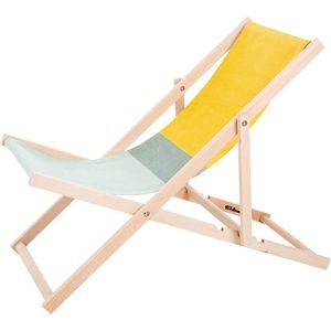 Weltevree Strandstoel Beach Chair Groen Geel