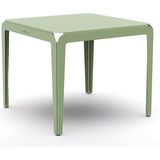 Weltevree - Bended Table 90 - Pale Green - Lichtgewicht aluminium tuintafel