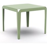 Weltevree - Bended Table 90 - Pale Green - Lichtgewicht aluminium tuintafel