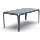 Weltevree - Bended Table 180 - Lichtgewicht aluminium tuintafel - Grey Blue