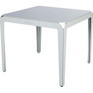 Weltevree - Bended Table 90 - Agate Grey - Lichtgewicht aluminium tuintafel
