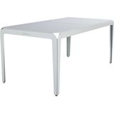 Weltevree - Bended Table 180 - Lichtgewicht aluminium tuintafel - Agate Grey
