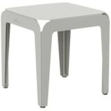 Weltevree | Bended Stool | Krukje buiten, Multifunctionele Kruk & Bijzettafel Buiten | Aluminium Gepoedercoat | Agaatgrijs RAL 7038