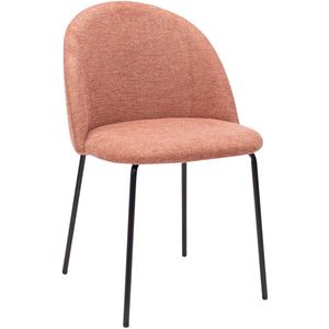 Kick - Noa - Eetkamerstoel - Roze - Polyester