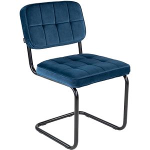 Kick buisframe stoel Ivy - Donkerblauw