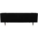 Kick Velvet Bank Bobbi - Zwart