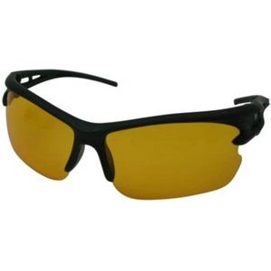 Benson Nachtzichtbril - Gepolariseerd - Amberkleurig - Zwart - 100% UV-bescherming